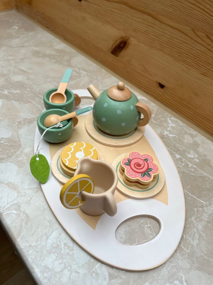 Kinder Holzspielzeug - Nachmittags Tee-Set in Neuenkirchen