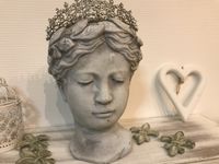 Tolle schwere Büste Kopf Mädchen „Hera“ Shabby Brocante Nordrhein-Westfalen - Erftstadt Vorschau