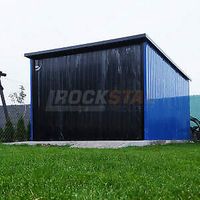 PREMIUM Garage Fertiggarage 3x5 m Flachdach Blechgarage Lager Sachsen - Wittgensdorf Vorschau
