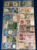 Geldscheine Geldscheine verschiedeneländer Mit Bilderrahmen Aus n Nordrhein-Westfalen - Neuss Vorschau