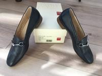 HÖGL Slipper Leder blau Brandenburg - Wandlitz Vorschau