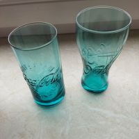 2 verschiedene Cola Gläser türkis Mc Donalds Niedersachsen - Jever Vorschau