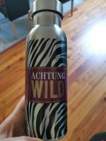 Flasche aus Stahl "Achtung Wild" **Neu** Bayern - Amorbach Vorschau