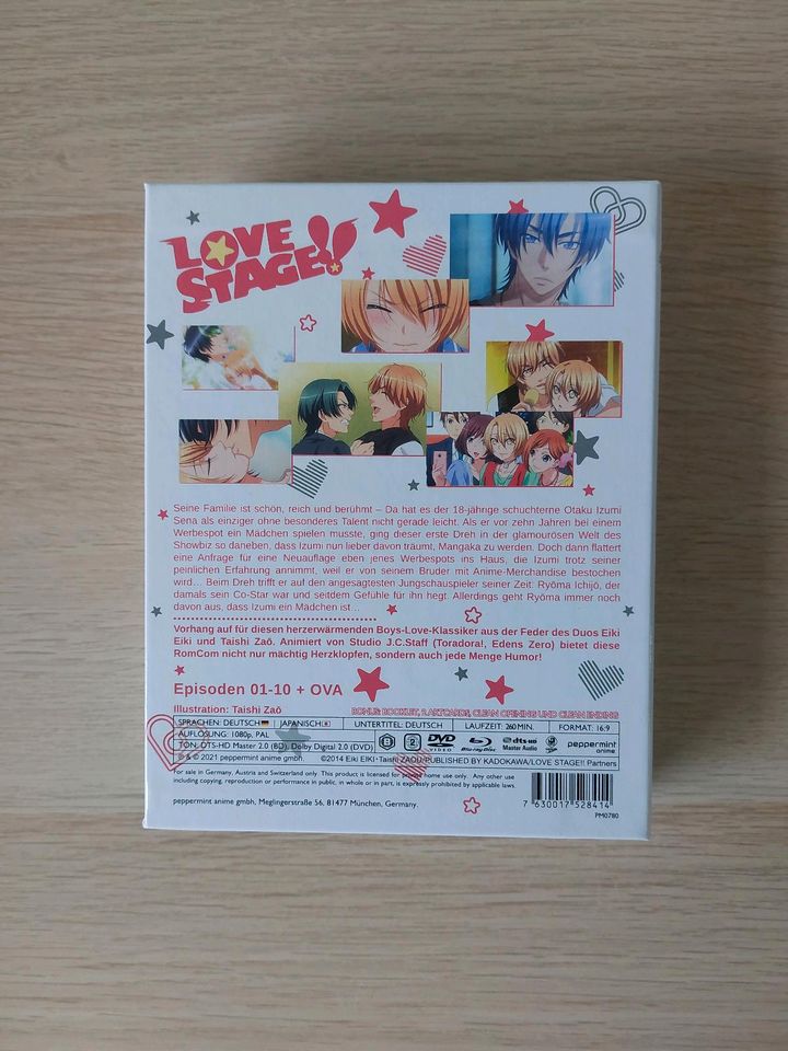 Love Stage Anime Blu-ray/DVD mit Schlüsselanhänger in Stuttgart