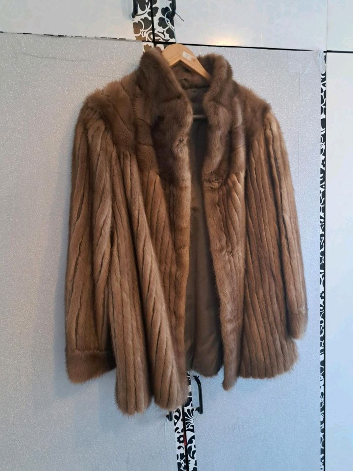 Saga Mink Nerzmantel / Jacke Vintage in Schwetzingen