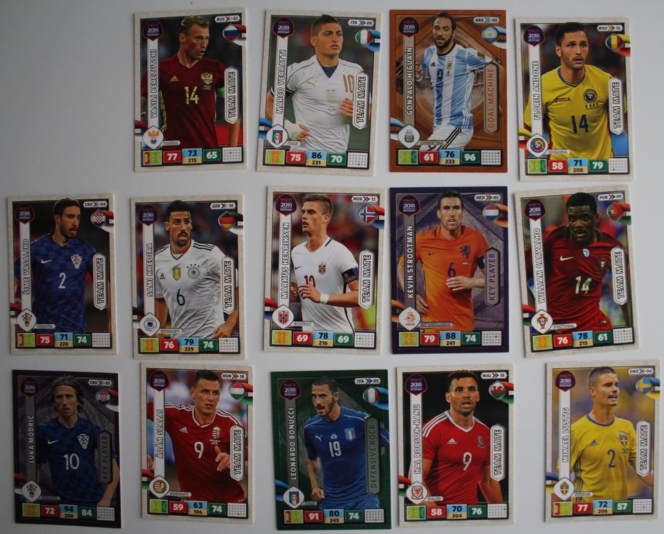 Fussball Karten + Sticker Panini: Bundesliga France WM 1998 2018 in Berlin