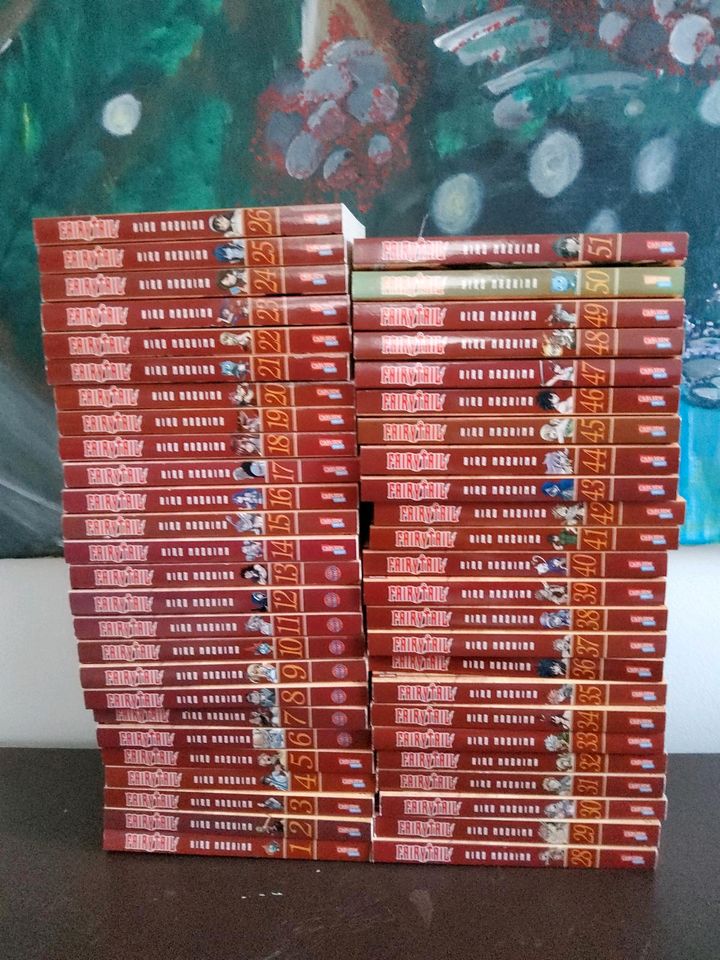 Fairy Tail Manga 1 - 51 / Hiro Mashima in Gummersbach