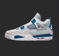 Jordan 4 Retro  OFF-WHITE/MILITARY BLUE, Gr.46 US12 Elberfeld - Elberfeld-West Vorschau