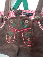 Damen Lederhose Kunstlederhose Hose Kunstleder Bayern Kostüm Bayern - Schnaittenbach Vorschau