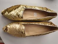 Pailettenschuh Gold Gr 38 Bayern - Kitzingen Vorschau