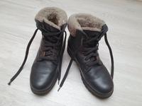 Stiefel Boots von Panama Jack schwarz Leder Gr. 36 Nordrhein-Westfalen - Bergheim Vorschau