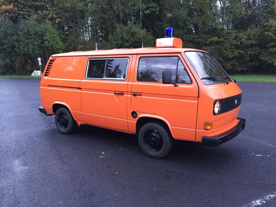 VW T3 Bus Katastrophenschutz 1.Hand 26278km  Oldtimer H Sammler in Ohrdruf