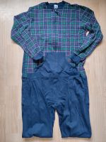 Onesie  Pyjama Overall Calida Gr.164/170 blau kariert Wandsbek - Hamburg Wellingsbüttel Vorschau