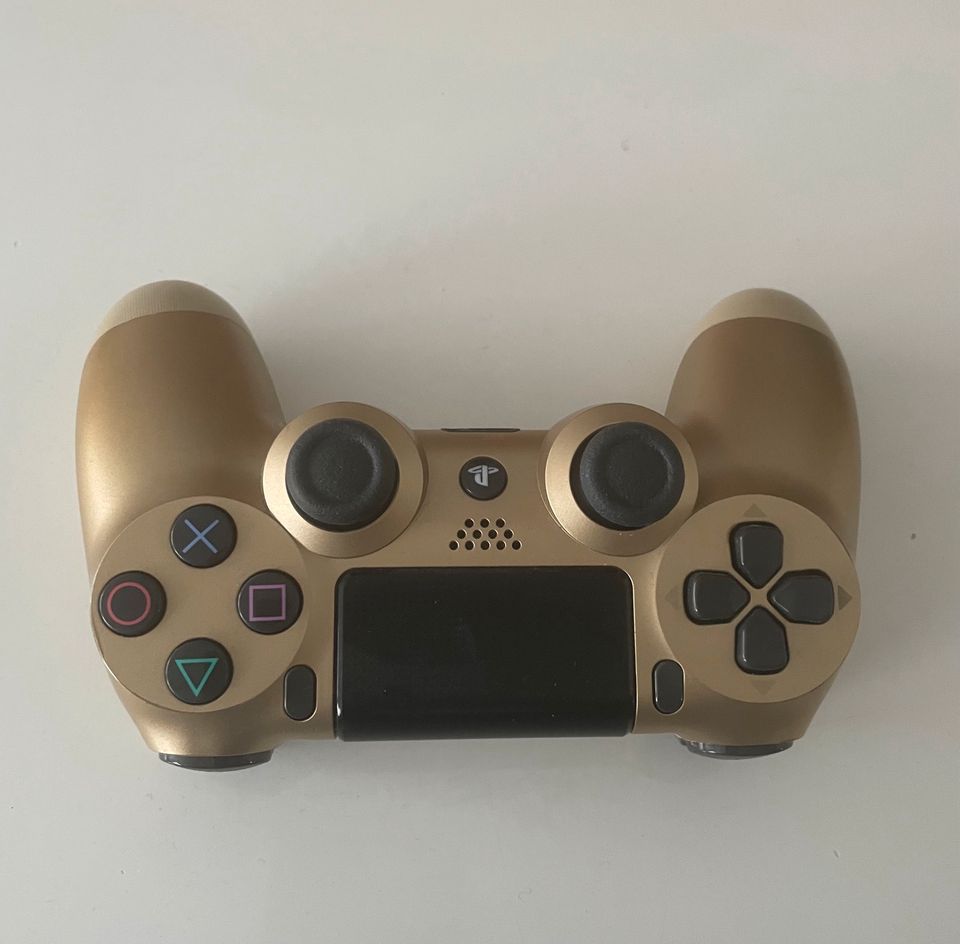 PS 4, Controller, goldfarbig, DEFEKT, Bastler in Limburg