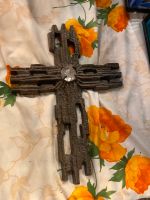 Bronze Kreuz mit Bergkristall Brutalist Essen - Essen-Kray Vorschau