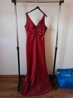 langes Ballkleid Abendkleid rot/pink, Gr. 38 Hessen - Brechen Vorschau