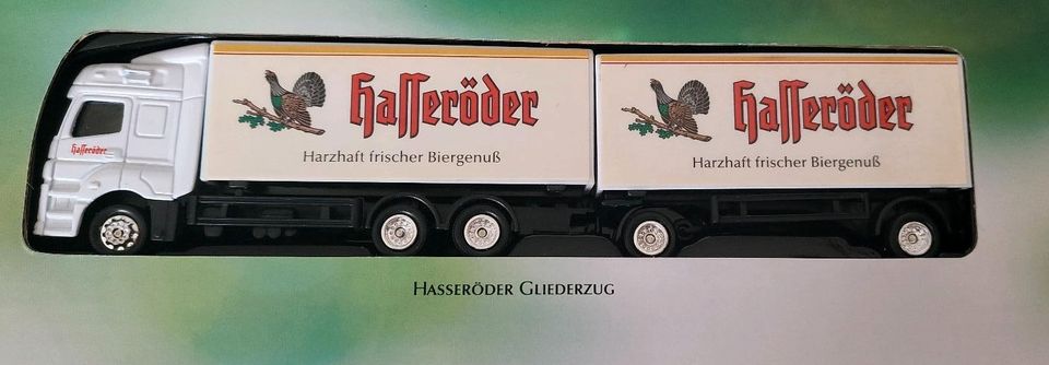 Verkauft wird diese Sammlung Hasseröder Truck - Set in Tröbitz