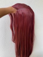 Perücke Bordeaux dunkel rot lace front glatt lang Damen weich Wig Essen - Rüttenscheid Vorschau