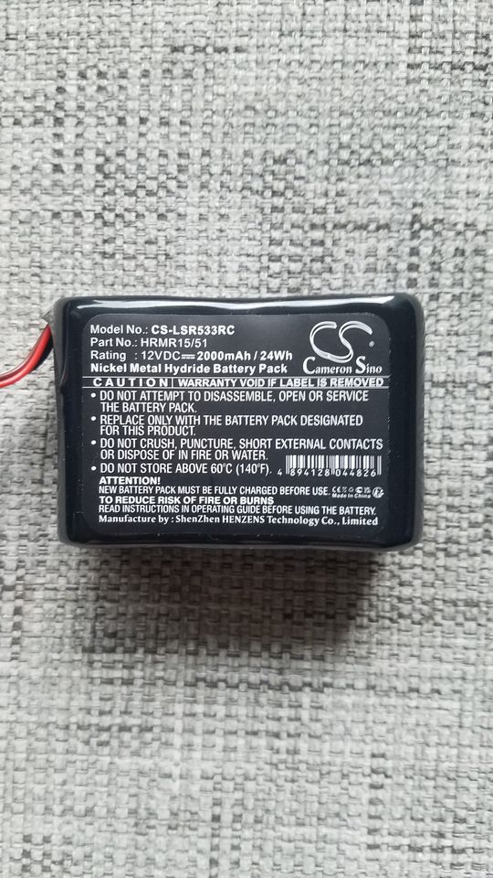 Akku Batterie  Pack  Nickel Metal Hybride 12VDC 2000mAH / 24Wh in Remscheid