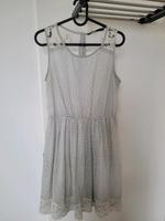 Sommerkleid mit Punkten Spitze und Knopfleiste Sachsen - Limbach-Oberfrohna Vorschau