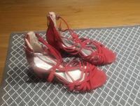 Sandaletten rot Marco Tozzi Gr 37 Sandalen Absatz Nordrhein-Westfalen - Witten Vorschau