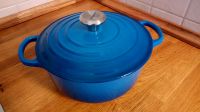 Le creuset Bräter Marseille bleu 20cm wie neu Hessen - Schwalmtal Vorschau