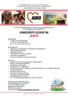 Kinderpfleger*in (m/w/d) - AWO Kita Schlammersdorf Bayern - Vorbach Vorschau