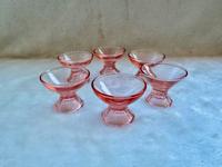 6 Likörgläser DDR wie neu 5cm hoch in pink rosa Thüringen - Eisenach Vorschau