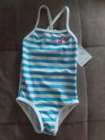 Badeanzug Kind Baby Badesachen Tumble ’n Dry weiß/blau gestreift Sachsen - Plauen Vorschau