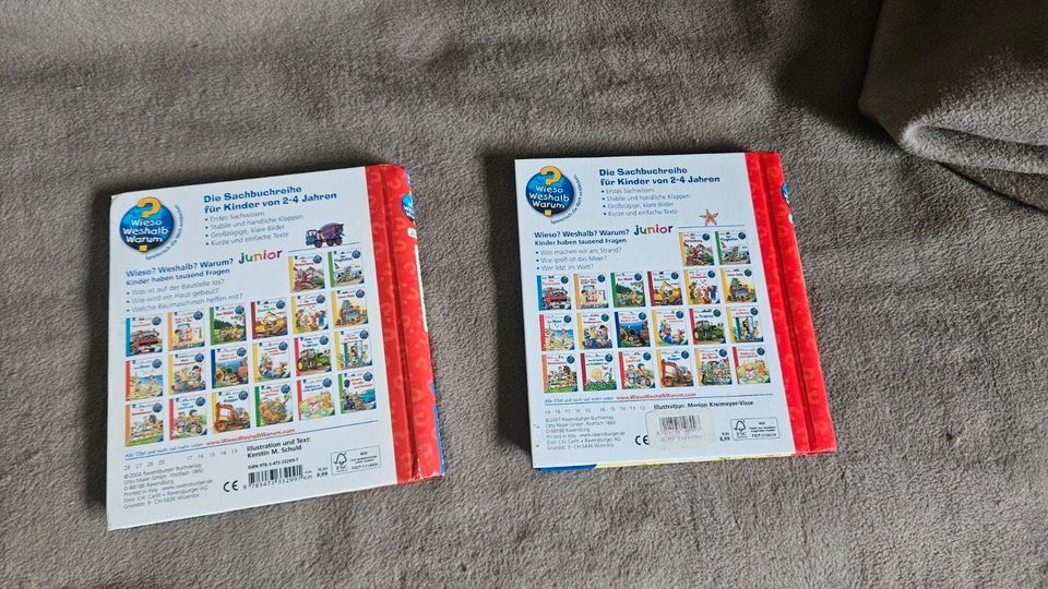 Ravensburger Wieso Weshalb Warum ? Bücher 2 Stck =1 Preis in Argenthal