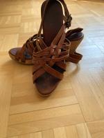 Chloe Plateau Sandalen Riemchen Leder Hamburg-Nord - Hamburg Uhlenhorst Vorschau