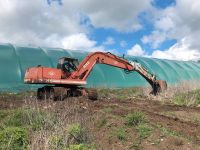 O&K RH 6 Kettenbagger Bagger Baugrube Hessen - Ulrichstein Vorschau