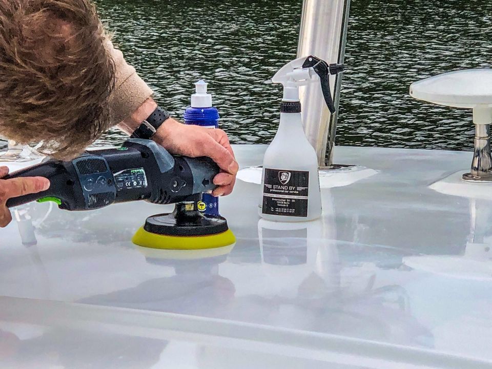 BOOTSPFLEGE GELCOAT POLITUR PERSENNING REINIGEN ANTIFOULING in Bad Saarow