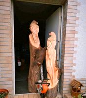 Holzadler Adler Stihl Motorsäge Holzkunst Holzskulptur Holzfigur Hessen - Breitscheid Vorschau