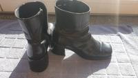 Esprit Stiefelette schwarz Blockabsatz - echt LEDER - Gr. 38 Baden-Württemberg - Tübingen Vorschau