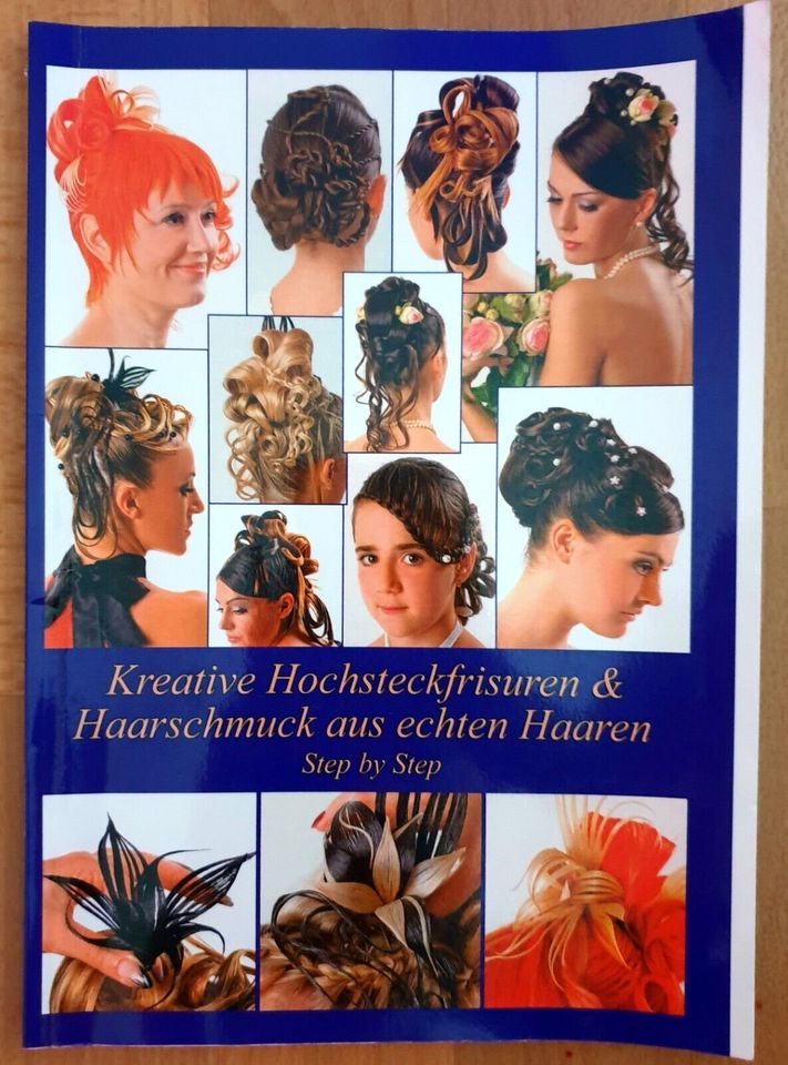 Kreative Hochsteckfrisuren & Haarschmuck aus Haaren Friseur Buch in Essen