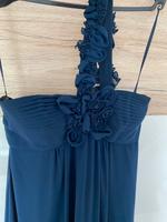 Bodenlanges Kleid in blau mit Neckholder Nordrhein-Westfalen - Rheine Vorschau