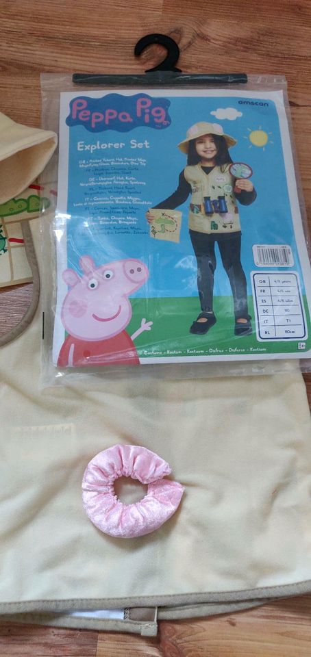 Kostüm 110 Peppa pig Explorer set in Bahretal