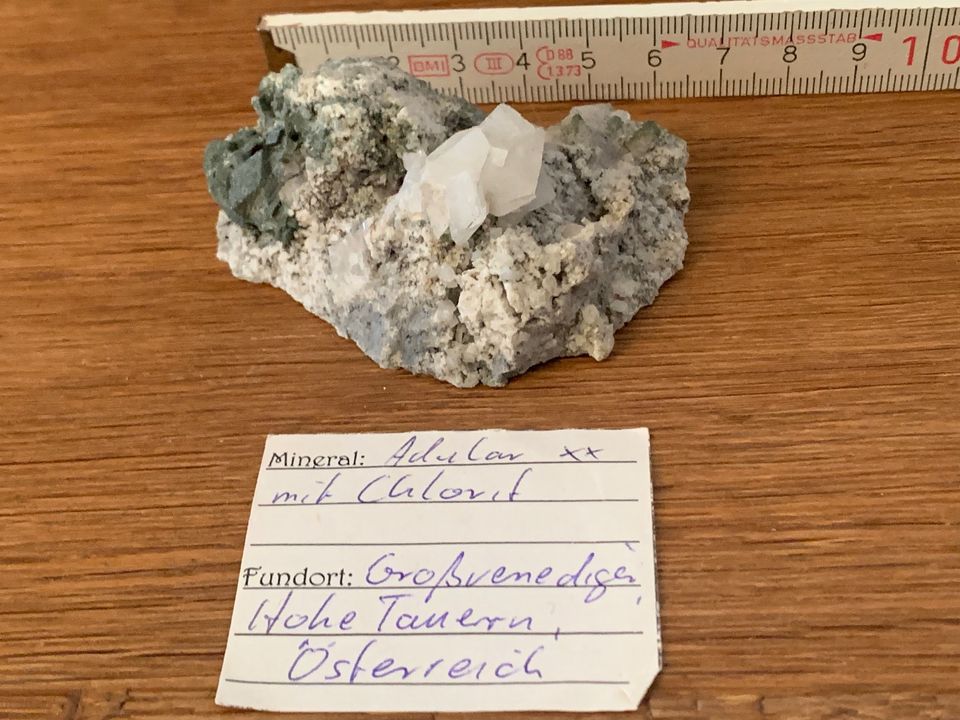 Sammlung alpine Mineralien (Anzahl 6) in Hamburg