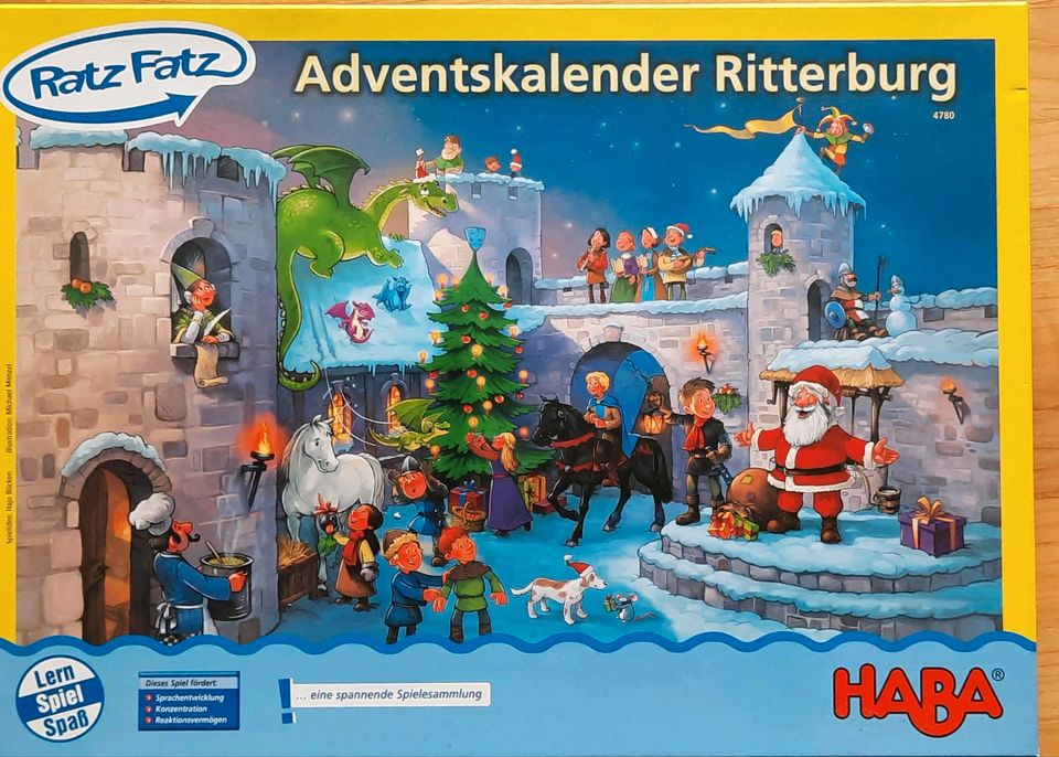 HABA Ratz Fatz Adventskalender Ritterburg in Detmold