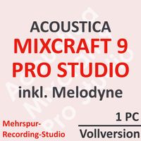 Acoustica Mixcraft 9 Pro Studio / Vollversion / inkl. Melodyne Sachsen - Hohndorf Vorschau