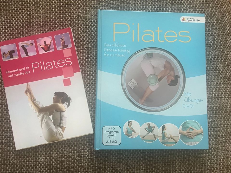 2 Pilates Bücher inkl.  Trainings / Übungs-DVD in Bargteheide