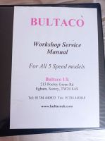 Bultaco workshop service manual für alle 5 Gang Modelle Aachen - Laurensberg Vorschau