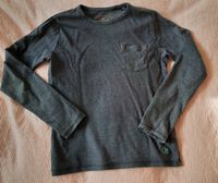 Tom Tailor Langarmshirt, Gr. 128/134, dunkelgrau Dresden - Blasewitz Vorschau