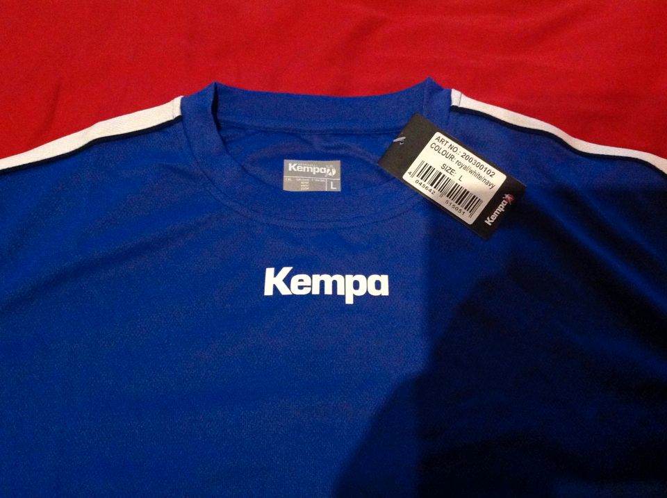 Kempa Handball Shirt Gr. L blau original Neu. in Leipzig