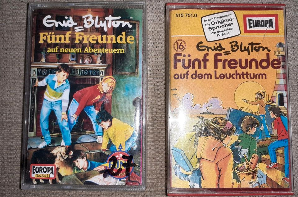 "FÜNF FREUNDE" Enid Blyton☆2 Kassetten in Worbis