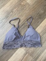 H&M Damen Bustier Cropped Top grau Spitze / Gr. 38 S M Nordrhein-Westfalen - Euskirchen Vorschau