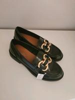 Gina Benotti Damen Slipper Loafer Lackleder Gr. 40 Neu Sachsen-Anhalt - Timmenrode Vorschau