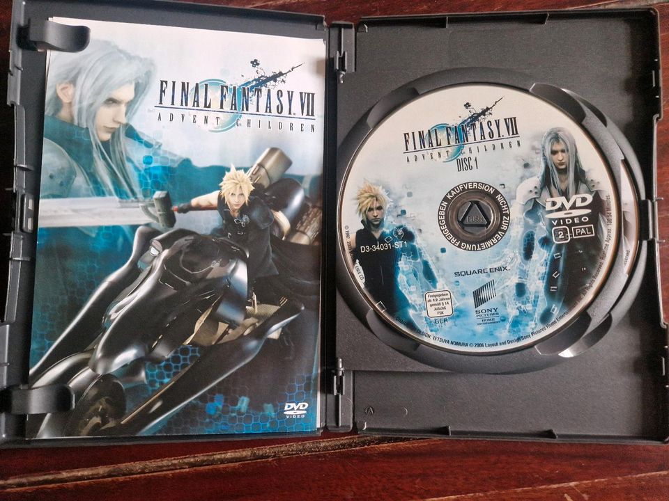 DVD Film Final Fantasy in Langquaid