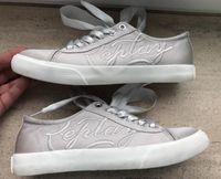 Replay Sneaker Gr.39 Silber Weiß Damen Schuhe Hallenschuhe Sport Nordrhein-Westfalen - Krefeld Vorschau